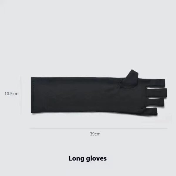 Anti Slip Touch Screen Half Finger Short Gloves - Image 9