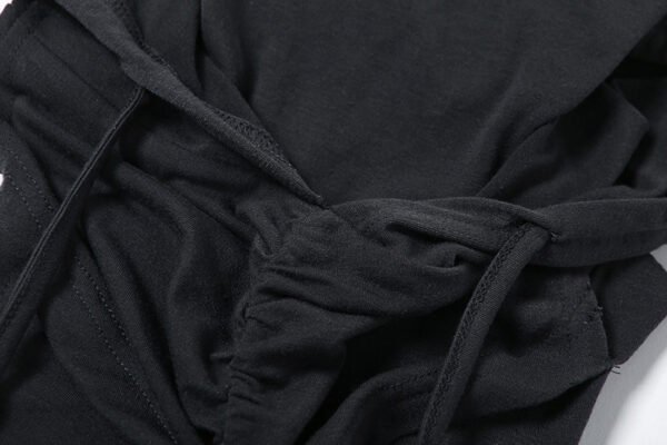 Hooded Crop Slimming Personality Everything Small Vest - Image 7