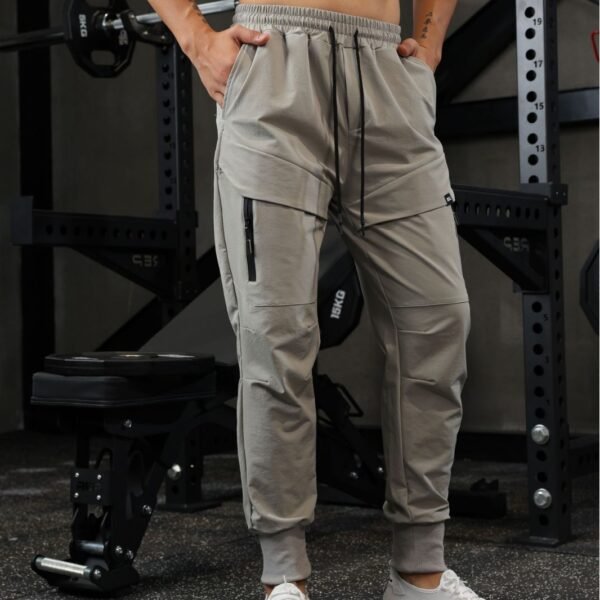 Men's Sports Breathable Outdoor Leisure Running Fitness Pants - Image 2