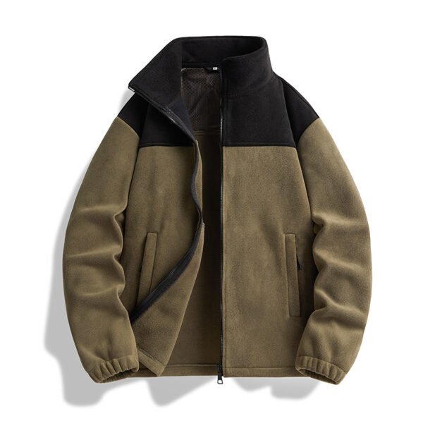 Polar Fleece Fleece-lined Thickened Coat - Image 8