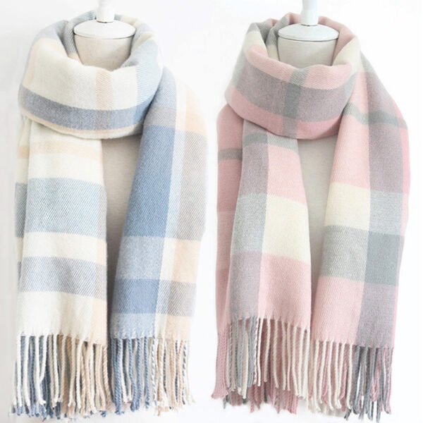 Warm Thickened Couple Scarf Student Trendy High-grade Shawl - Image 2