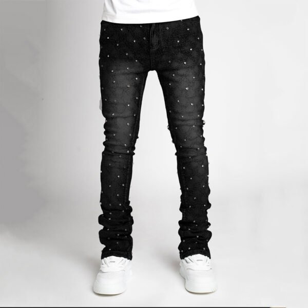 Fashion Personality Straight Men's Jeans - Image 4