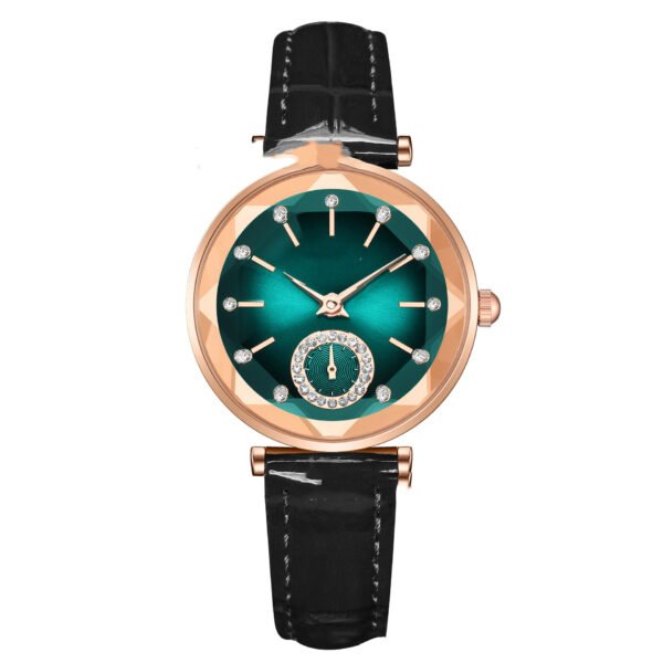 Women's Fashion Simple Bright Bamboo Knot Pattern Belt Watch - Image 3