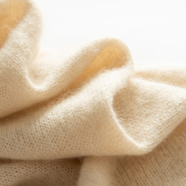 Winter Pure Color Cashmere Scarf For Men And Women - Image 5