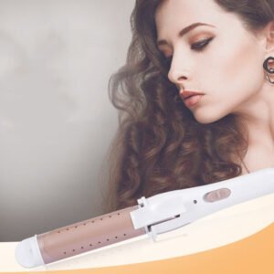 Two Purpose Hair Straightener With Automatic Large Curling Straightener