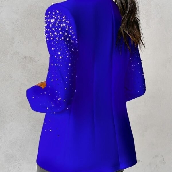 Fashion Casual Bubble Beads Small Suit Women's Clothing - Image 5