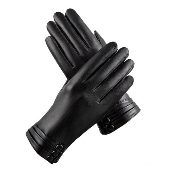Women's Winter Outdoors Fleece-lined Touch Screen Thermal Gloves - Image 5