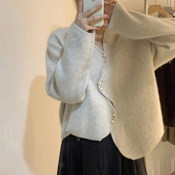 Irregular V Collar Blazers