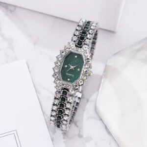 New Ladies Watch Diamond Starry Emerald Fashion