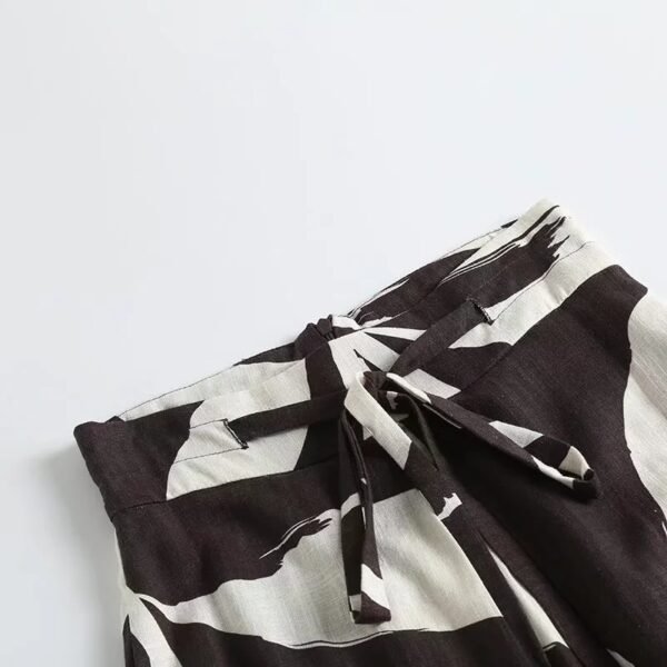 Casual Style Printed Temperament Long Skirt - Image 3