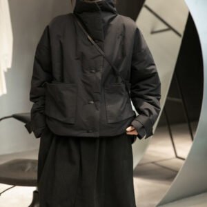 Loose Cotton Thick Short Warm Coat