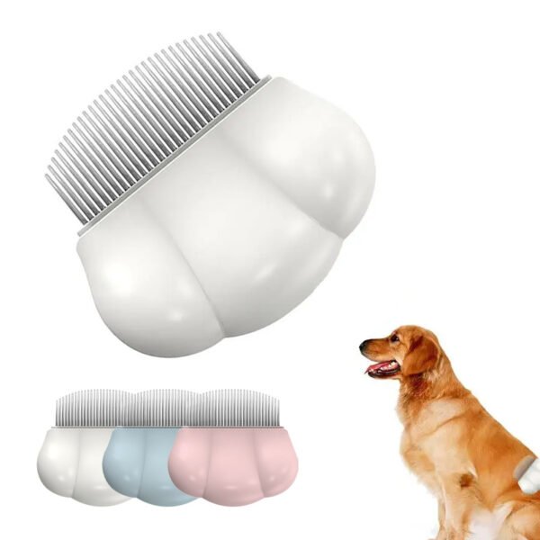Comfortable Dog & Cat Grooming Comb for Fleas & Tangles - Image 2