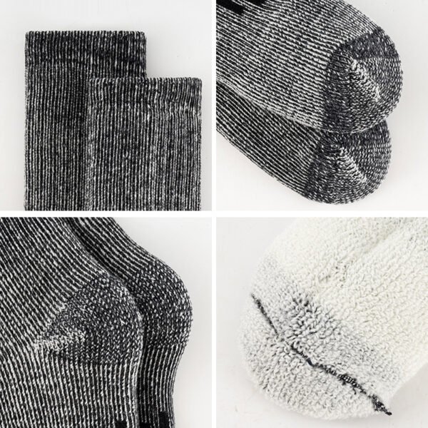 Thick Long Athletic Outdoor Terry Men Women Climbing Socks - Image 3