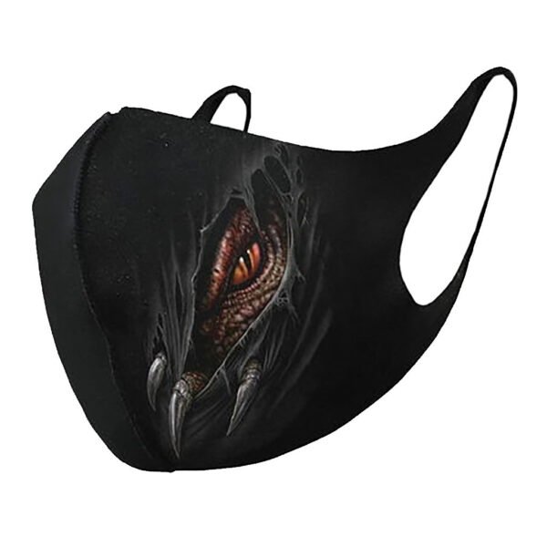 Summer Thin Dustproof Fashion Printing Black Ice Silk Adult Pad Dyeing And Washable - Image 3