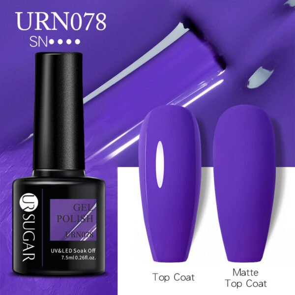 One Bottle One Color Gel Nail Polish Hot Sale Shimmering Powder Sequins Solid Color Phototherapy Plastic - Image 6