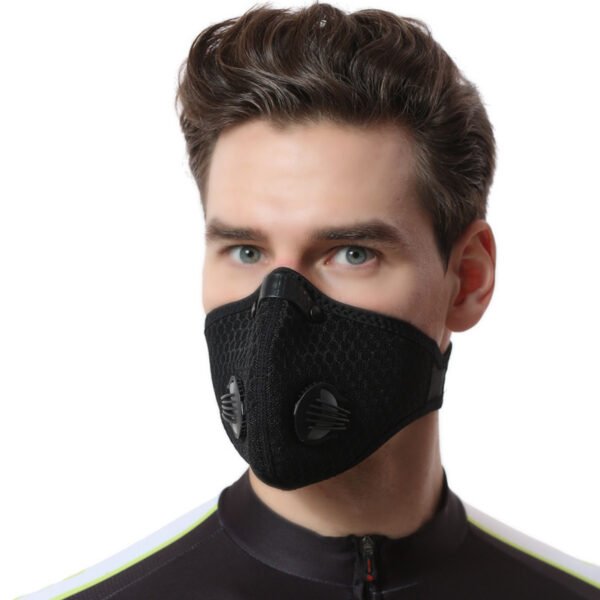 Nylon Bicycle Activated Carbon Mask Men - Image 2