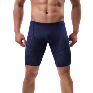 Summer Men's Breathable Mesh Style For Sports Boxers