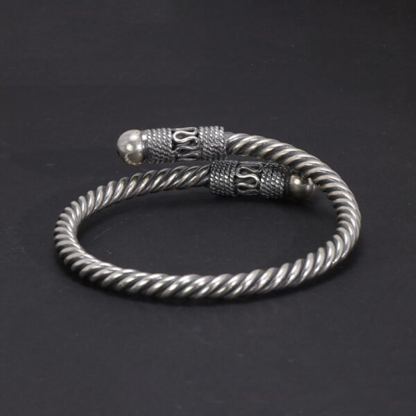 Sterling Silver Handmade Hemp Rope Bracelet Men's And Women's Opening - Image 6