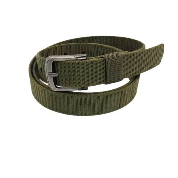 Outdoor Female Nylon Waistband Alloy Pin Buckle Belt - Image 3