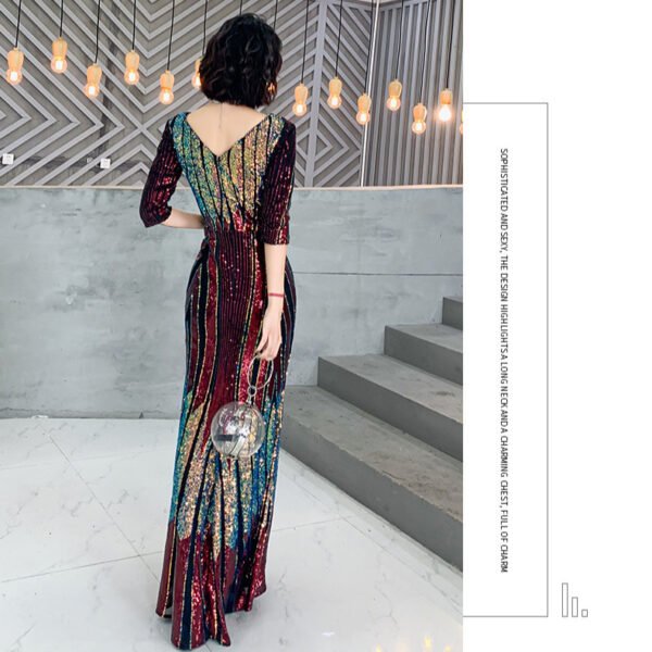New Beautiful Fishtail Stage Chorus Performance Dress - Image 3