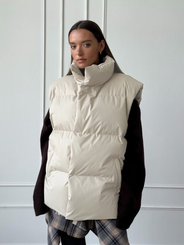 Cotton Vest Coat European And American Autumn And Winter - Image 6