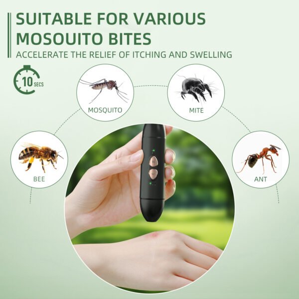 2-in-1 Electric Insect Bite Fever Suction Bite Toxin Anti-itching Instrument - Image 2