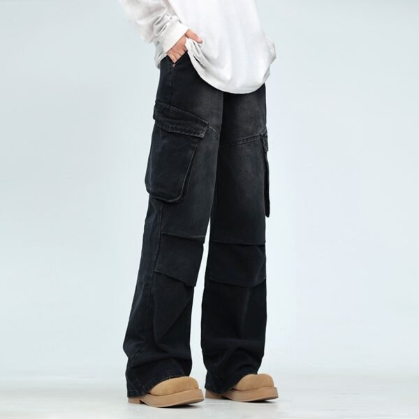 Men's American Style Vintage Jeans - Image 2