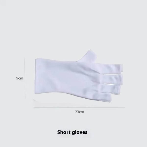 Anti Slip Touch Screen Half Finger Short Gloves - Image 3