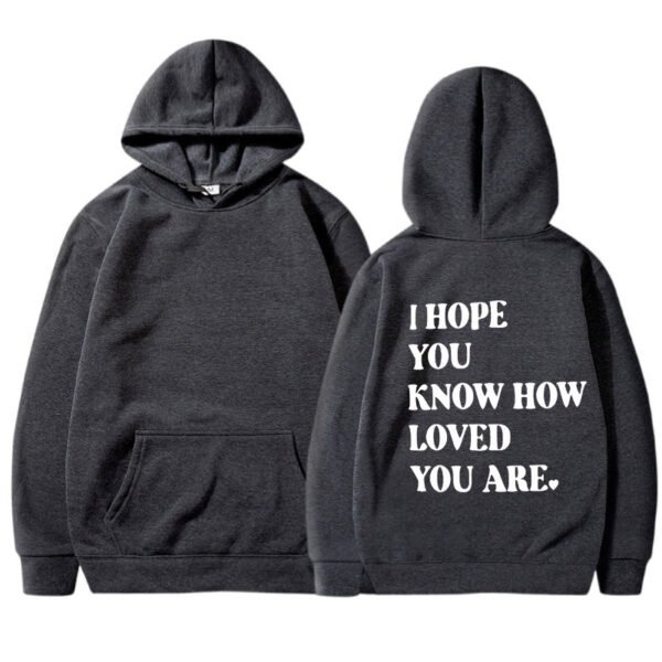 Printed Hoodie Drawstring Hoodie European And American Plus Size - Image 8