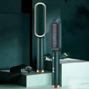 Wireless Hair Straightener Flat Iron Mini 2 IN 1 Roller USB 5000mAh Max 200 Degree Portable Cordless Curler 4 Levels Dry And Wet Uses