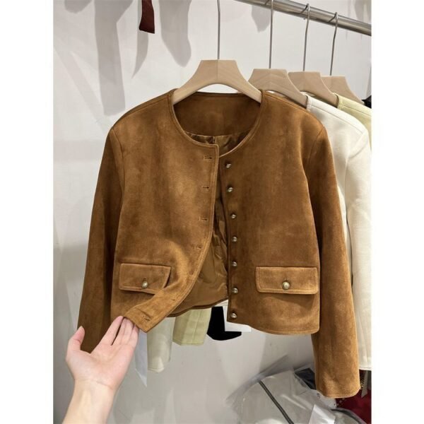 Outerwear Fashion Jacket Leather Coat - Image 9