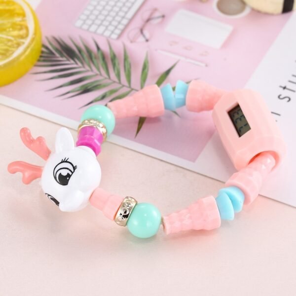 Chain Love Beaded Bracelet Animal Magic Variety Educational Toy Electronic Watch Children - Image 9