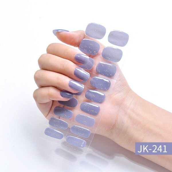 Ice Transparent Cat Eye Aurora Wear Nail Tip Nail Stickers - Image 9