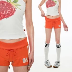 Comfortable Slimming Sheath Side Stripe Shorts