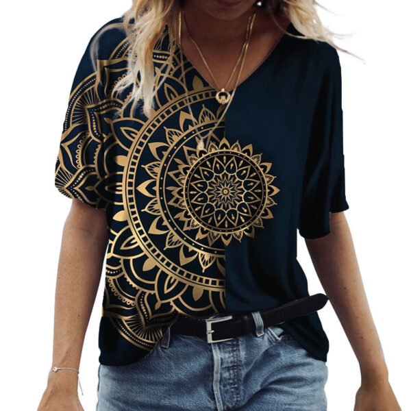 Loose Pullover T Shirt Casual - Image 6