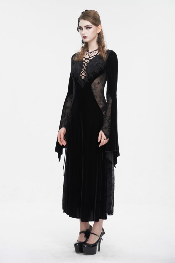 Halloween Women's Halter Strap Split Dress - Image 4