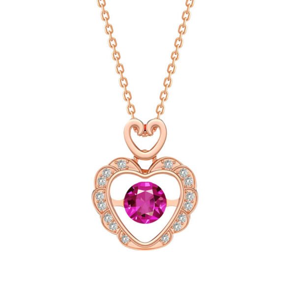 Moissanite Smart Love Necklace Female Sweet High Sense - Image 6