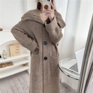 Oversized Knitted Cardigan