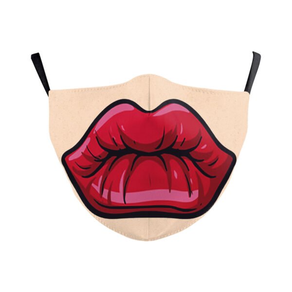 Halloween Double-layer Ear Washing Creative Digital Printing Mask - Image 7