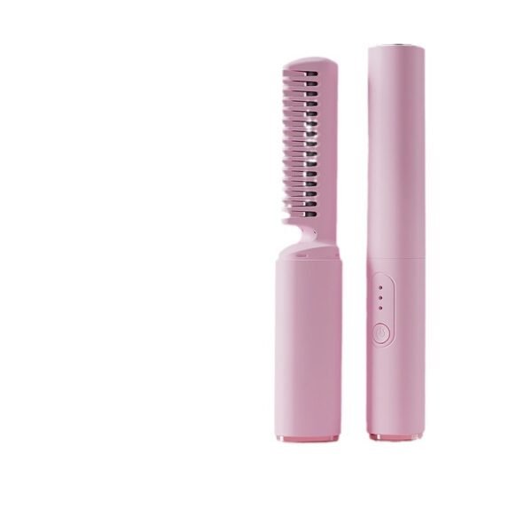 Wireless Hair Straighteners Small USB Charging Portable For Curling Or Straightening - Image 5
