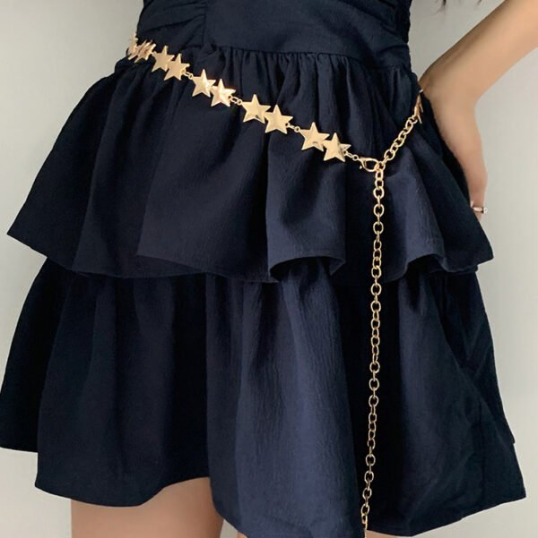 Women's Waist Chain Accessory For Dresses Metal Chain Retro - Image 7