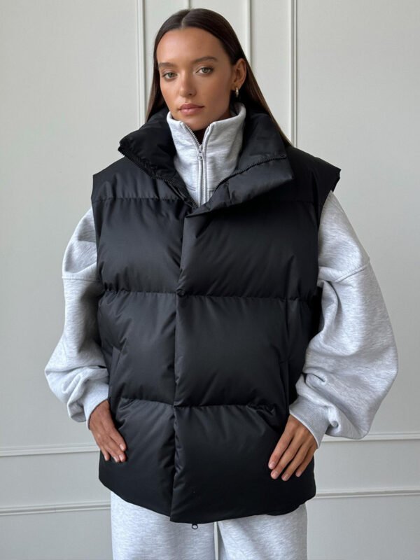 Cotton Vest Coat European And American Autumn And Winter - Image 8