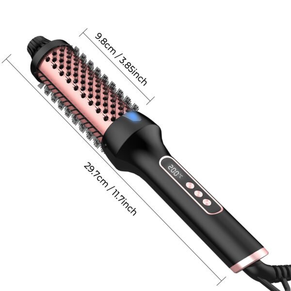 Roller Comb Does Not Hurt Hair Anion Straight Curling Or Straightening Double PTC Heater - Image 5
