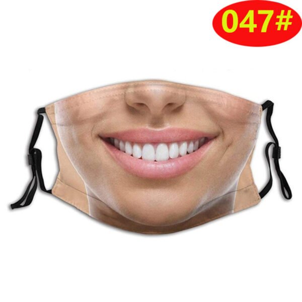 3D Stereo Simulation Human Half Face Creative Spoof Mask - Image 3
