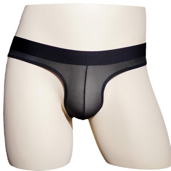 Ultra-Thin Shiny See-through Briefs Men's Underwear - Image 6