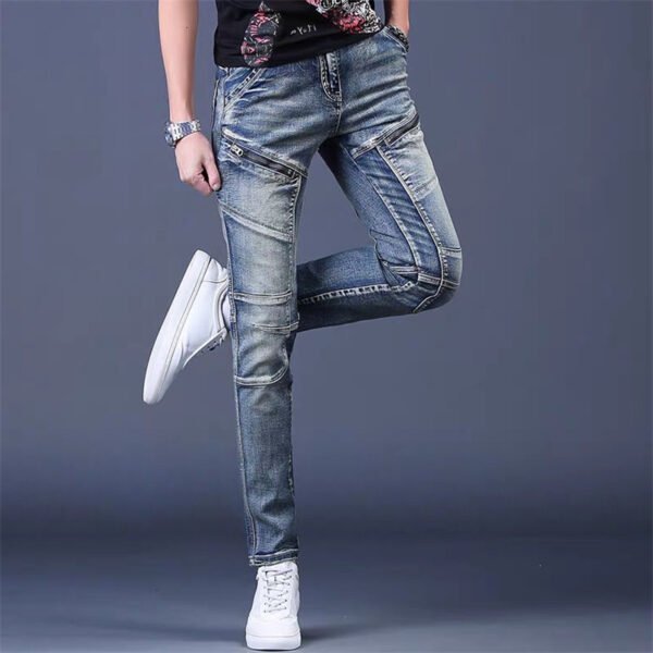 Men's Jeans Spring And Autumn Trendy All-matching - Image 3