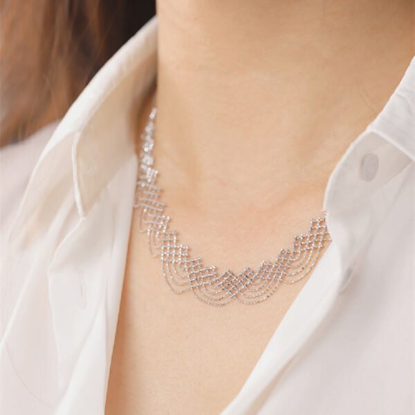 Inverted Rainbow Adjustable Neck Chain - Image 2
