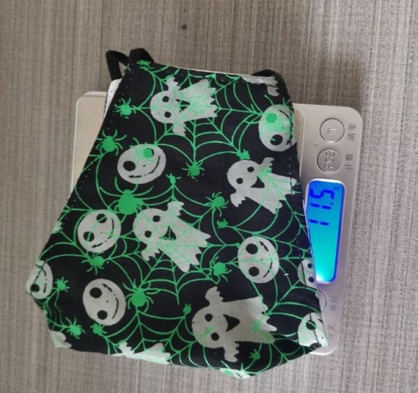 Halloween Tricky Party Three Layer Washable Cloth Mask 3D Luminous Printing - Image 9