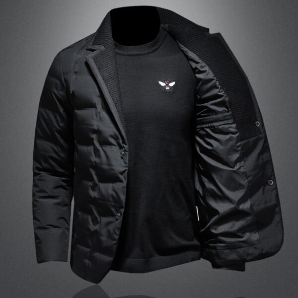 Winter Down Jacket Thick Warm Jacket Men - Image 2