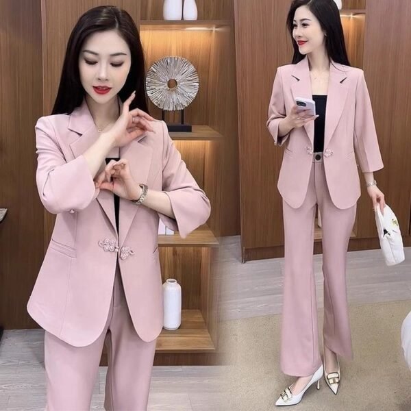 Temperament Leisure Western Style Autumn Suit - Image 2
